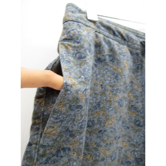 Eddie Bauer Pants 10 Cropped Floral Outdoor Breathable Preppy Drawstring - Picture 4 of 11